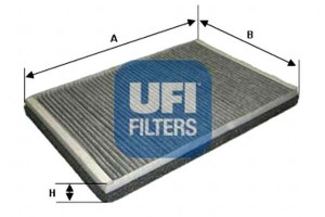 Filtr Kabiny - Wentylacji Przestrzeni Pasażerskiej [ufi]