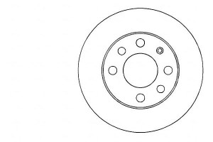 Tarcze Hamulcowe 2szt Opel Corsa 82-93. Kadett 79-