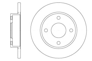Tarcze Hamulcowe Remsa 1013581 96fx1125ab 1112542
