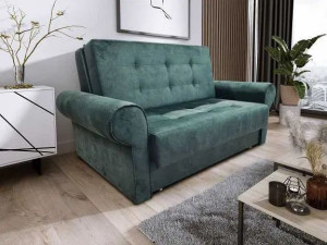 Amerykanka "glamour" 150x195cm Sofa -2os Kanapa/fotel