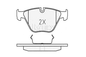 Klocki Hamulcowe Bmw Przód E90 E91 325-335 07- Mey