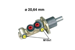 Pompa Hamulcowa Peugeot 405 1,4-1,9 Metelli