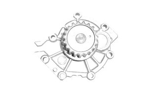 Pompa Wody Volvo C30 C70 Ii S40 Ii S60 I S80 I S80