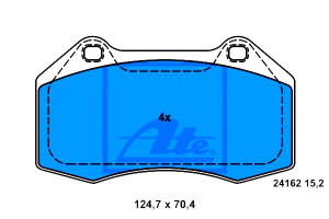 Klocki Hamulcowe Renault Clio Iii Megane Ii 2.0/2.