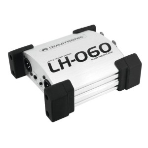 Omnitronic Lh-060 Pro Passive Dual Di Box Pasywny