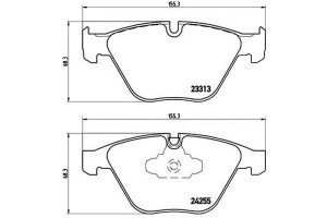 Klocki Hamulcowe Bmw 3 E90 05-10 Brembo