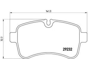 Klocki Hamulcowe Iveco Daily Iii 06- Tył Brembo