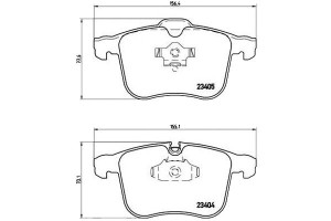 Klocki Hamulcowe Opel Vectra C 3.0 V6 Cdti 03-08 B