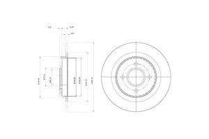 Tarcze Hamulcowe 2szt Ford Focus 2.0 03.02-11.04 D