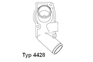 Termostat (92c W Obudowie) Opel Astra G Zafira A 2