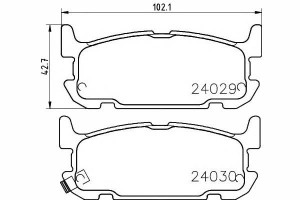 Klocki Hamulcowe Mazda Tył Mx-5 Ii Textar