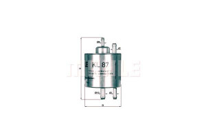 Filtr Paliwa Mahle 24773801 24773901 1684700290 45