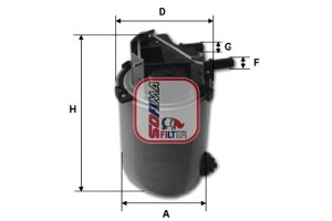 Filtr Paliwa Nissan Qashqai I 1.6d 10.11-12.13 Sof