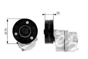 Napinacz Paska Wielorowkowego Volvo S40 I V40 1.6-