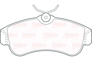 Klocki Hamulcowe Valeo 410602f025 41060bm425 41060