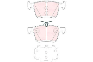 Klocki Hamulcowe Valeo 8v0698451 A