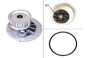Pompa Wody Opel Dohc 1,6 16v Valeo
