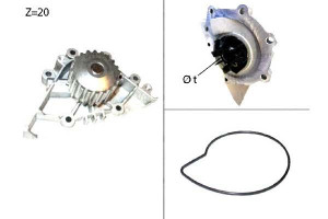 Pompa Wody Peugeot 1,8-2,0 16v 206 307 406 407 807