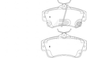 Klocki Hamulcowe Chrysler Pt Cruiser 00-10 A.b.s.