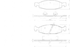 Klocki Hamulcowe Jeep Grand Cherokee Ii 99-03 A.b.