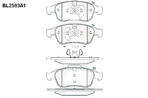 Klocki Hamulcowe Dacia Dokker Duster Lodgy Renault
