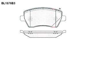 Klocki Hamulcowe Dacia Lodgy Nissan Micra Renault