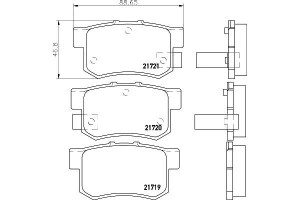 Klocki Hamulcowe Hella Pagid 06430s2ae50 06430s2a0