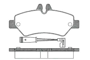 Klocki Hamulcowe Mercedes Sprinter 3 5-t (906) Spr