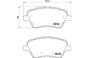 Klocki Hamulcowe Mintex 1785193 1848532 Ay112k021b