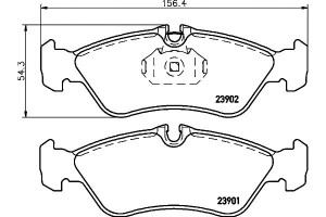 Klocki Hamulcowe Mintex 2d0698451 24204020 4420272