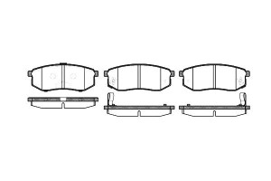 Klocki Hamulcowe Remsa M2a0158302 58302m2a01 58302
