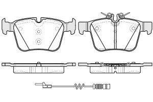 Klocki Hamulcowe Remsa A0084201320 A0084201420 215