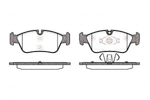 Klocki Hamulcowe Bmw 1 E81 E87 3 E90 17.8mm Wva239