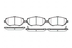 Klocki Hamulcowe Lexus Gs Is 17.1mm Wva21490 Z Czu