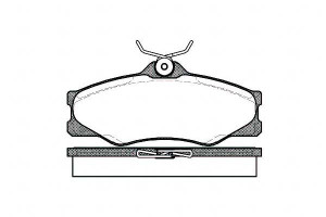 Klocki Hamulcowe Vw Transporter 19.7mm Wva20979 Ze