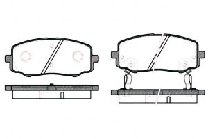 Klocki Hamulcowe Hyundai I20 16.7mm Wva24910 Z Czu