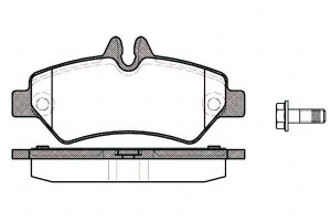 Klocki Hamulcowe Mercedes Sprinter Vw Crafter 19mm