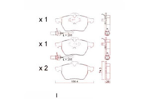 Klocki Hamulcowe Audi A6 (c5) 97-04 Zimmermann
