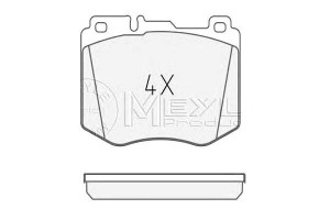 Klocki Hamulcowe Mercedes Przód W205 X253 2,0-3,0