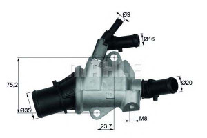 Termostat Alfa 88c 2,4jtdm 159 Brera Spider Fiat C