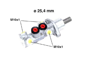Pompa Hamulcowa Vw Transporter 90-03 Alu Bez Abs M