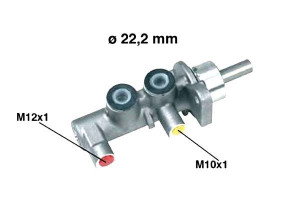 Pompa Hamulcowa Opel Corsa 1,0-1,8 00-03 Metelli