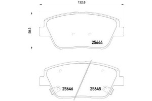 Klocki Hamulcowe Kia Optima 12- Przód Brembo