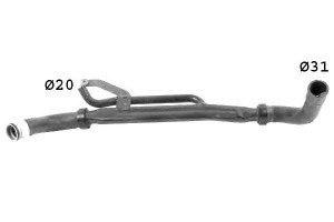 Przewód Chłodnicy Peugeot 406 Dolny Sasic