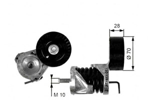 Napinacz Paska Wielorowkowego Bmw 1 (e81) 1 (e82)