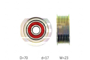 Rolka Paska Wielorowk. Honda 2,2cdti Civic Viii 06