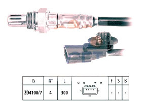 Sonda Lambda Dacia Renault Nissan Eps