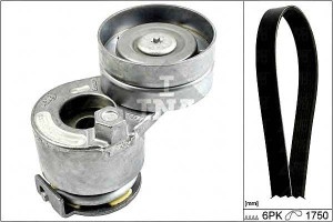 Zestaw Paska Wielorowk. Renault 1,9dci 2,0 16v Ina