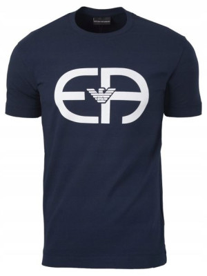 T-Shirt Koszulka Emporio Armani Granatowa L