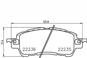 Klocki Hamulcowe Mazda Przód 2 1,5 14- Textar